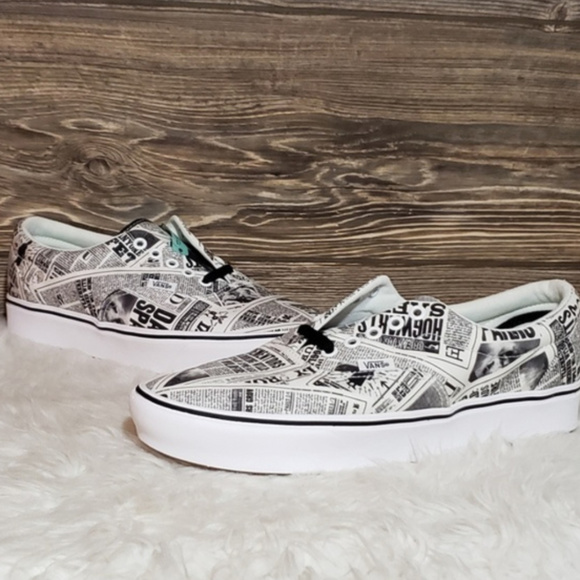 Vans Other - New Vans Harry Potter Daily Prophet News Sneakers
